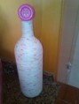 garrafa grande decorada
